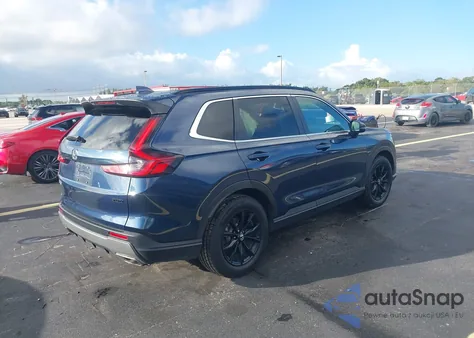 2025 Honda Cr-V Hybrid Sport из США, поврежденный, VIN 7FARS5H52SE022461